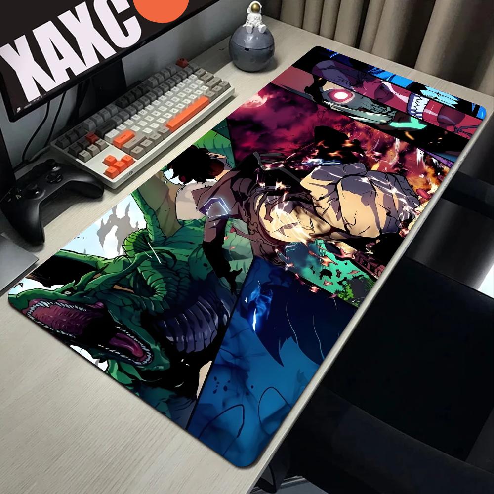 Solo-Leve-ling Mouse Pad Mouse Pad Desk Mouse Pad Cute HD Desk Pad Extended Gaming Keyboard Mats Large XXL Gamer Mousepad 90x40