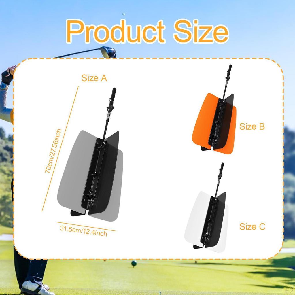 Golfs Power Resistance Exercise Aid Accessory Equipment Golf Training Fan Tool for