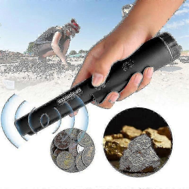 Handheld Metal Detector 360 Side Detection with LED Pinpoint Metal Finder Scanner