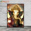 Shiva Hinduism Goddess of India Wall Art Canvas Painting God of Destruction Wall Pictures For Living Room Nordic Poster Unframed