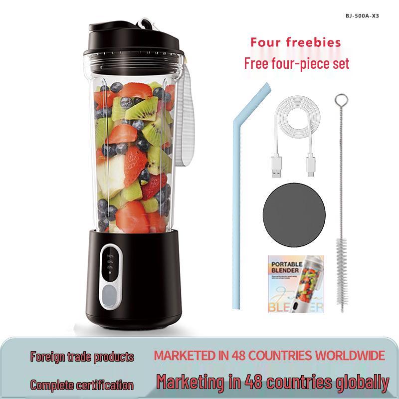 High-Power Multi-Function Blender with Automatic Cleaning and Compact Juicing Cup