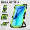 For Huawei MatePad SE 11 Kickstand Case PC + Silicone Tablet Cover with Shoulder Strap