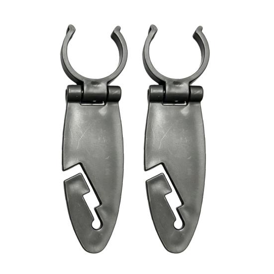 2/4Pcs Kayak Paddle Board Fixing Clip, Universal Paddle Board Holder, Plastic Paddle Board Clamp, Paddle Board Accessory 2pcs чёрный