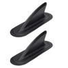Surfings Wasserscheiden Finne, Abnehmbare Mittelfinne mit Basis, Stand-Up-Paddle-Surfbrett-Heckruder für Paddleboard