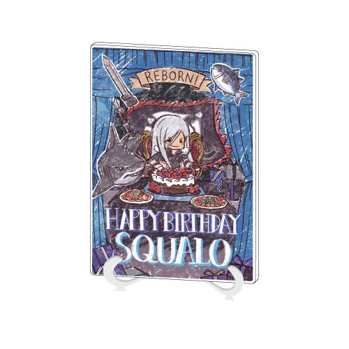 

Катекё Хитмэн Возрождается! 15 День рождения вер. Акула [Граффити] Акриловая художественная доска [Размер А5]