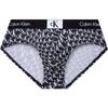 CK96 Series Jacquard Small Square Breathable Triangle Underwear Men Underwear Black White NB3405ACR