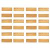 24/48PCS DIY Dollhouse Floor Tiles 1/12 Scale Miniature Floor Board Gift Wood Grain Floor  Dollhouse