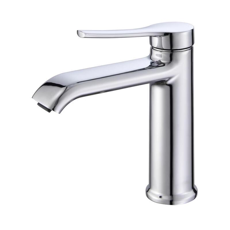 TLXT Matte Black Hot & Cold Basin Faucet