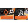 SucceBuy Scherenwagenheber 2,5 Tonnen / 5512 lbs Scheren-Autojack 3,7"-17,1" Hubbereich Scherenhubwagen Tragbarer Reifenheber für Auto