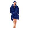 Keanu Unisex Adult Plain Fleece Sherpa Lined Oversized Blanket Hoodie