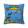 D-Dragon Quest Slime Pillow Case Cushion Cover Square Custom Diy Pillow Cover Fashion Pillowcases For Living Room Chair