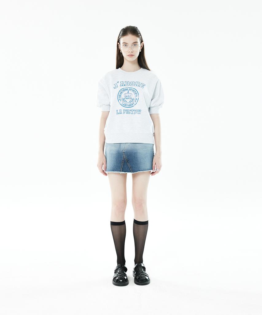 Latizen Lls Gradation Denim Skirt(Blue)
