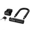 Locks & Security Bicycle Anti Theft U Lock Black