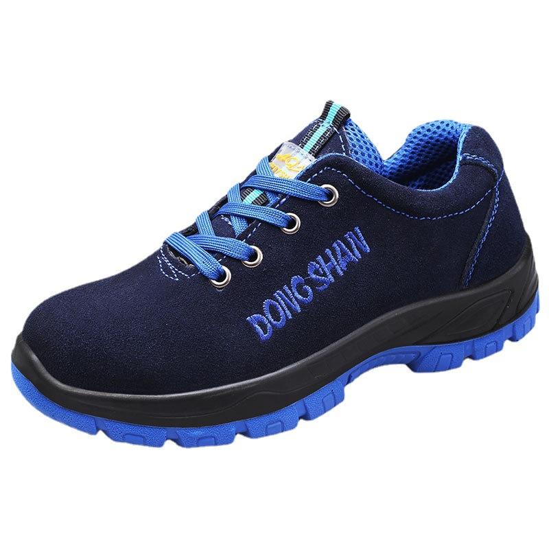 Anti-smashing and Anti-piercing Four-season Steel-headed Construction Site Safety Shoes, Anti-lightweight, Wear-resistant and Non-slip Work Shoes