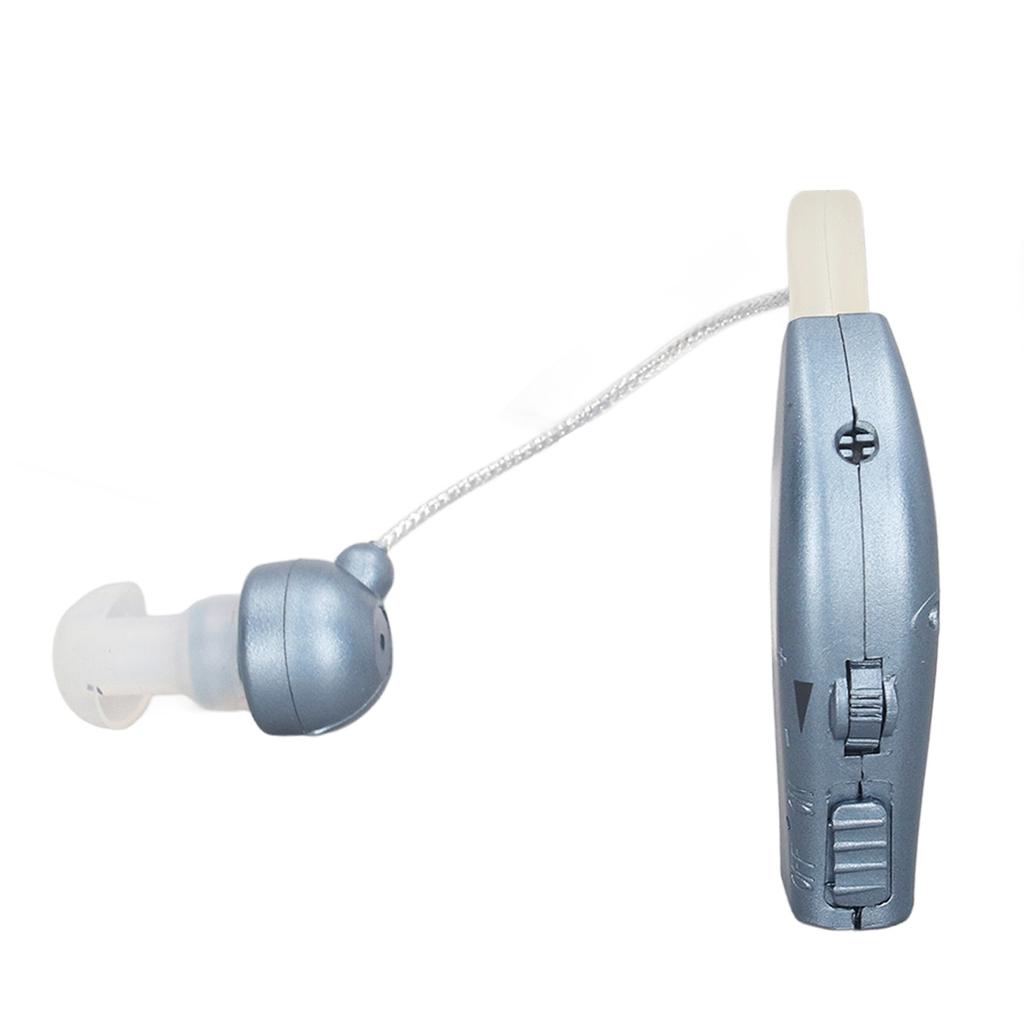 Sound Amplifier BX 07 Rechargeable Single Digital Ear Amplification Device for Hearing Assisstance Blue