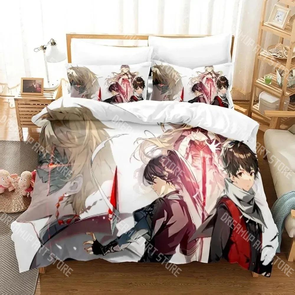 Fashion Tower Of God Game Bedding Set Single Twin Full Queen King Size Bed Set Kids Bedroom Duvetcover Sets Bed Sheet Set