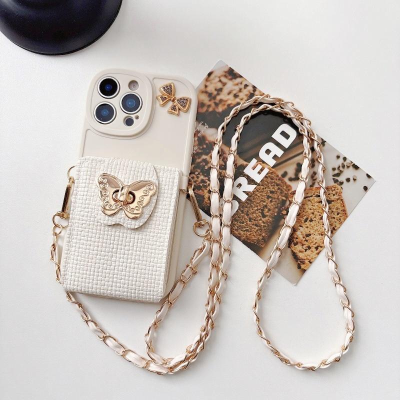 

Multi-Functional Wallet Case for Samsung Galaxy S25 Ultra S21 S22 S23 FE S24 Plus A17 Strap Crossbody Lanyard Butterfly Cover S25