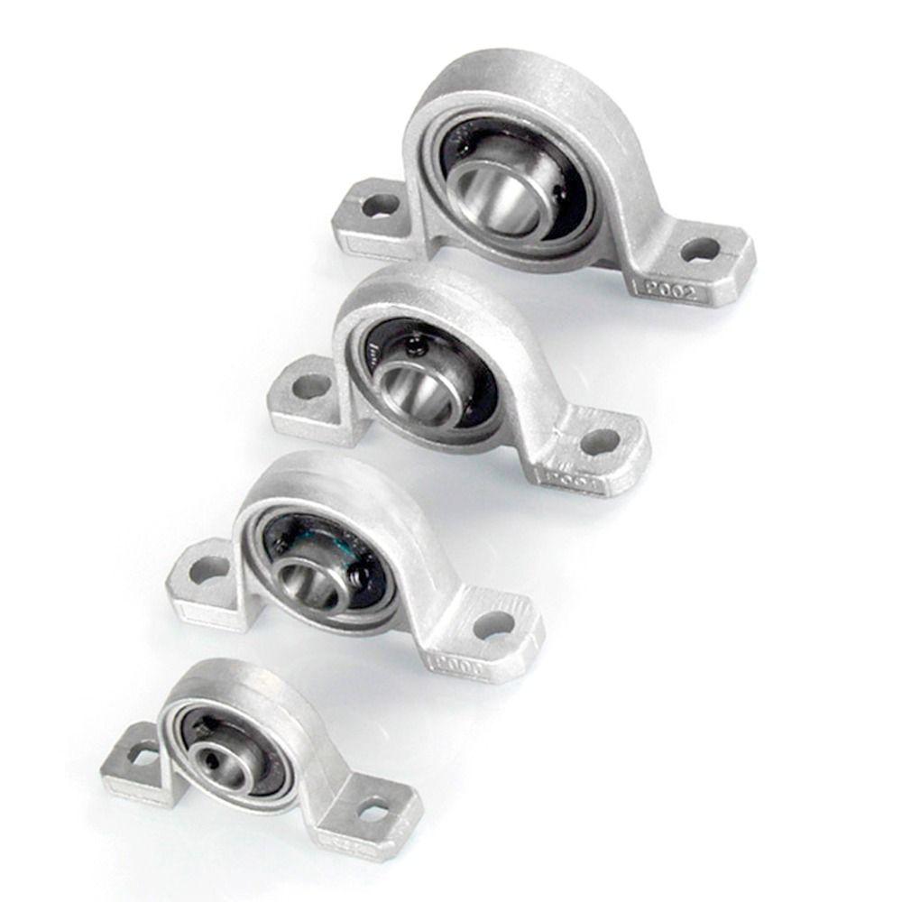 12mm 15mm Namontované blokové pouzdro Ložisko s polštářovým blokem Slitina ZINKU KP000 KP001 KP002 Axiální ložisko