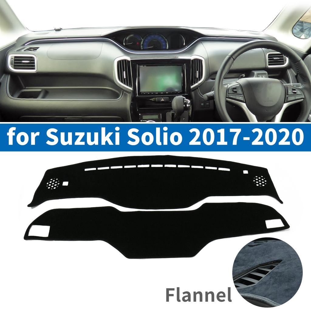 for Suzuki Solio 2012-2025 Accessories Sunshade Protective Carpet Dash Pad Dashmat Car Dashboard Mat