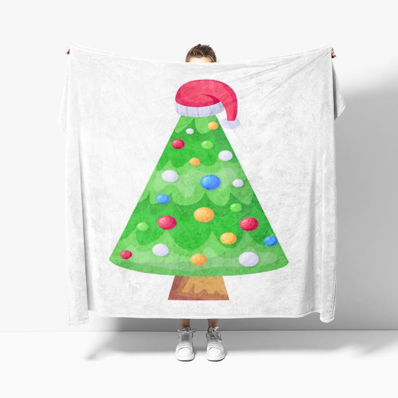 Wohndekoration Plüsch Überwurf Sofadecke Tagesdecke Bett flauschig weiche Decken Dekor Plaid Modern Halloween Frohe Weihnachten Winter