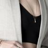 DE NOBLE THE LABEL BLUE & PEARL DELICATE LONG Necklace