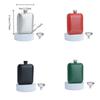 304 Stainless Steel 6oz Wine Flagon Rectangular with Funnel Pocket Hip Flask Unbreakable Fall-resistant Drinking Pot Camping
