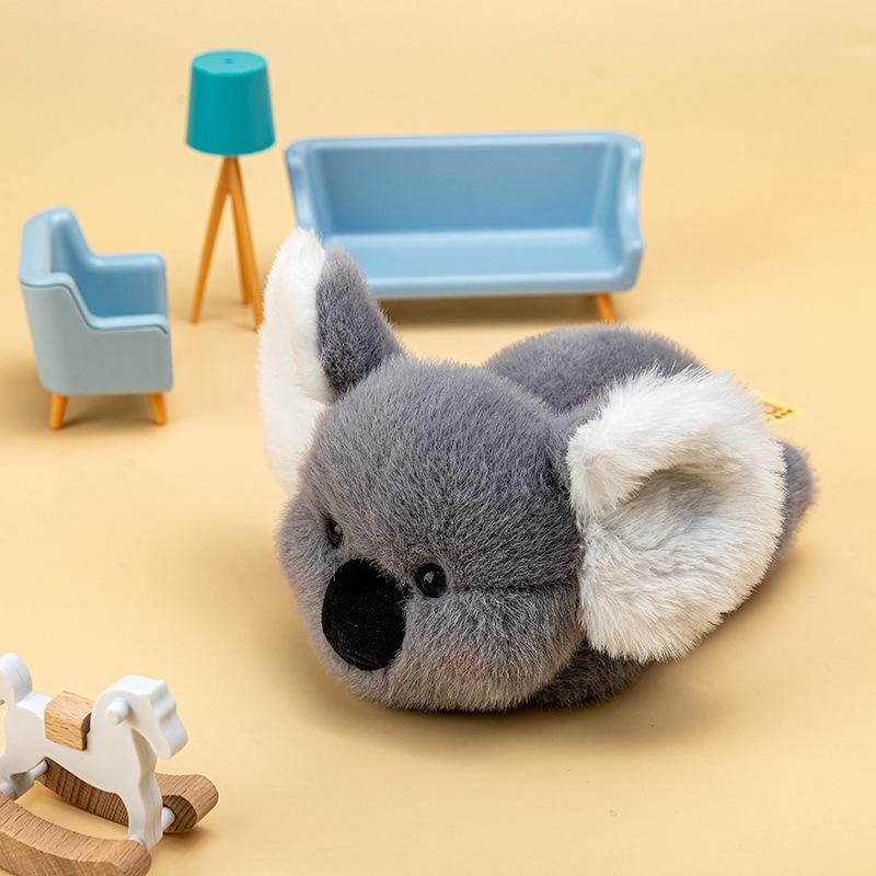 

Cute lying down elephant koala doll plush toy capybara doll children accompany ragdoll birthday gift 16cm（0.1kg）