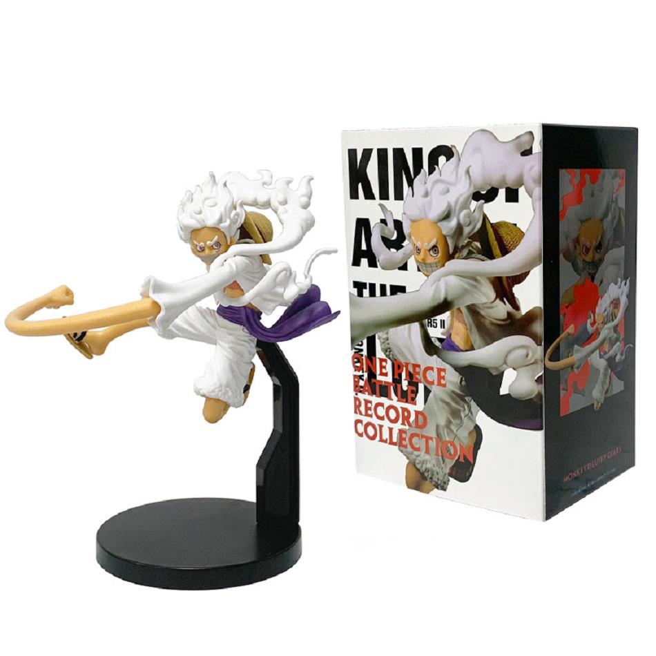 18CM/3pcs One Piece Anime Peripheral Figure Nika form Gear Five Monkey D Luffy Figures Doll Statue Pvc Model Toy Christmas Gifts