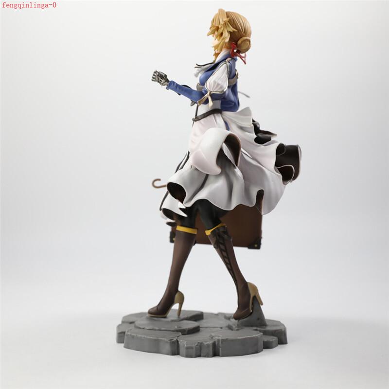 Anime Violet Evergarden 1/7 Scale Figure Collectible Model Doll Toys Gift 25cm