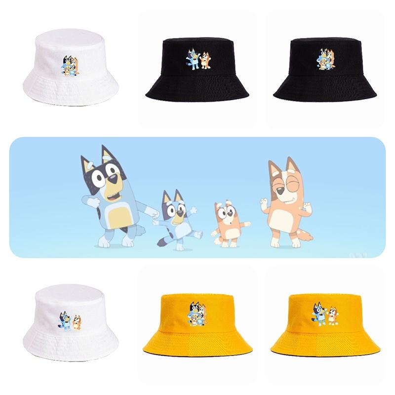 Stylish And Simple Bluey Fisherman Hat For Sun Protection
