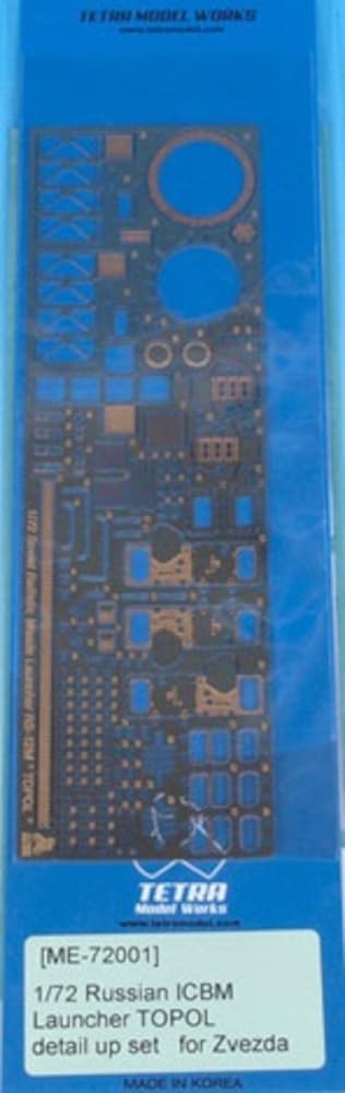 

Tetra Model ME Series Russia Topol Plastic Model Parts ME7201 1/72 (ZV)