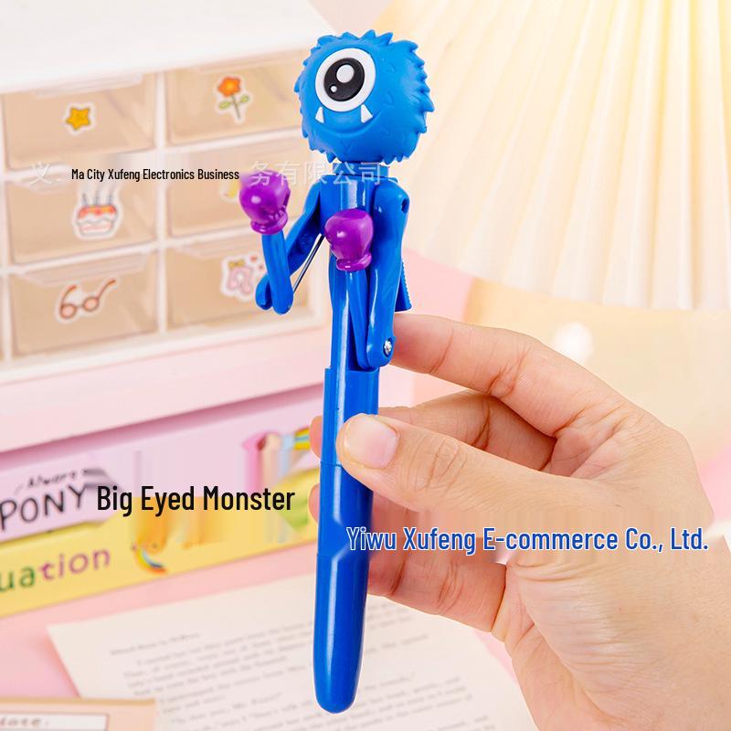 Linlangtou Creative Stress Relief Boxing Pen - Fun Gift for Elementary Students