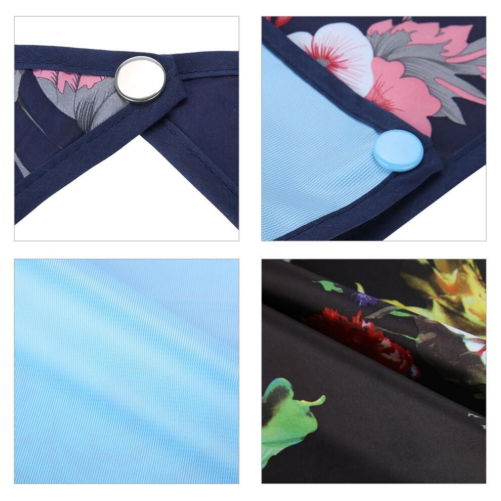 Adult Waterproof Mealtime Bib Double Layer Elder