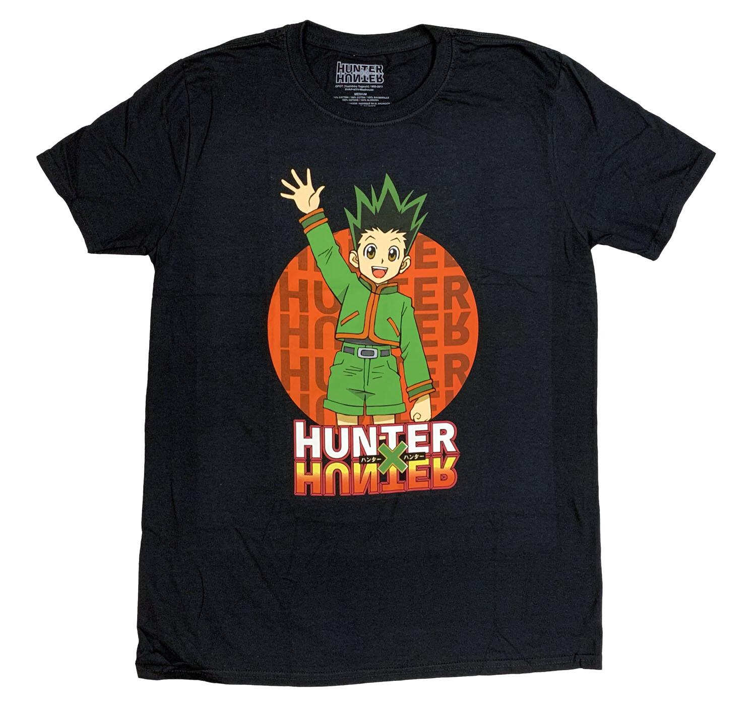 Hunter X Hunter Gon Waving Anime Adult T-shirt M