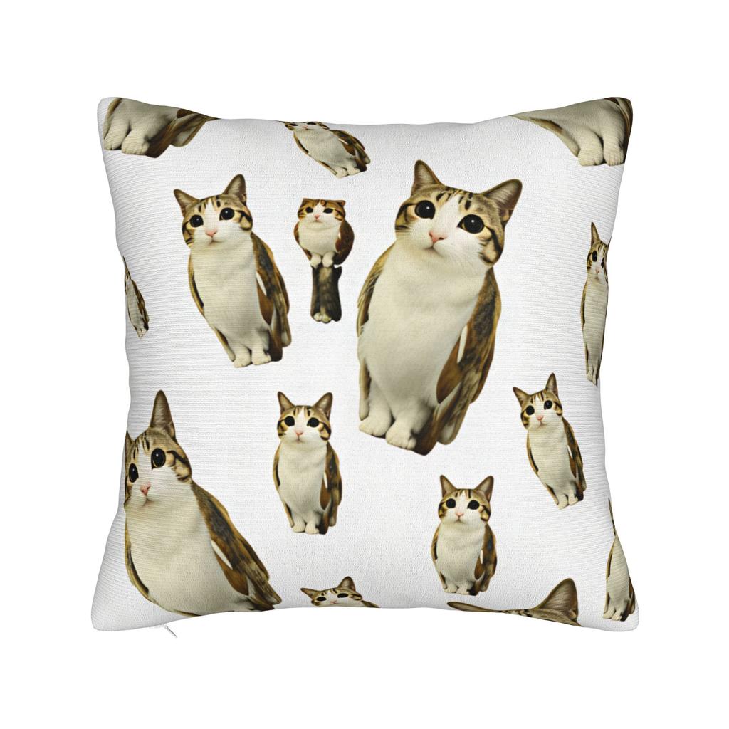 Pillow Cover Cat Owl Funny Vintage Pillow Case For Chair Sofa Home Decor Pillowcases