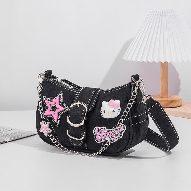 Genuine New Millennial Babes Star Baguette Armpit Bag Itt Shoulder Bag Cute Messenger Bag Niche