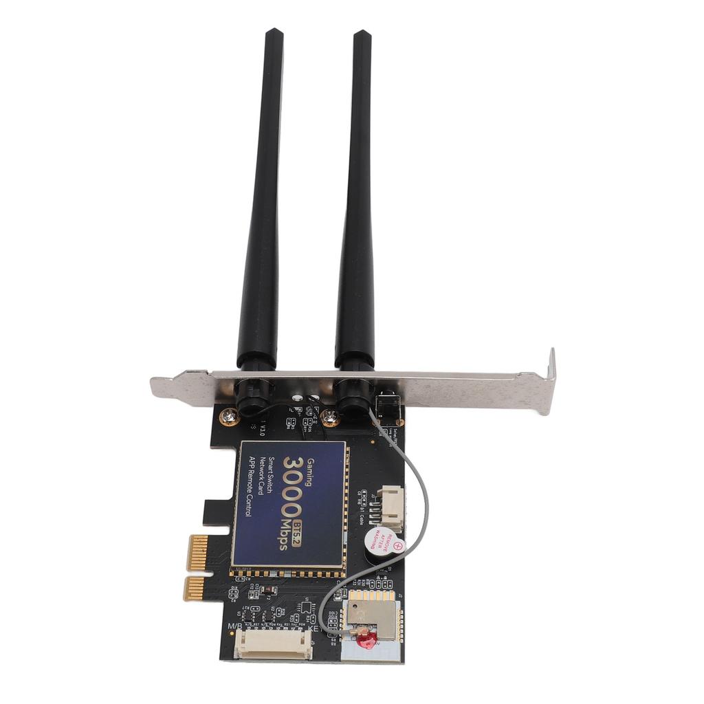 AX3000 WiFi 6 PCIe Card 2.4Ghz 5.8Ghz Bluetooth 5.2 Support OFDMA MU MIMO Smart APP Remote Control PCIE Wireless