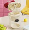 Hand-Operated Mini Durable Manual Small Shaved Ice Machine Hand Crank Ice Crusher Removable Household Ice Cream Tools