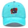 South Korea Flag Printed Baseball Hat Adjustable Sun Hat Unisex With Sweatband Trendy Lightweight Flat Cap For Street Style
