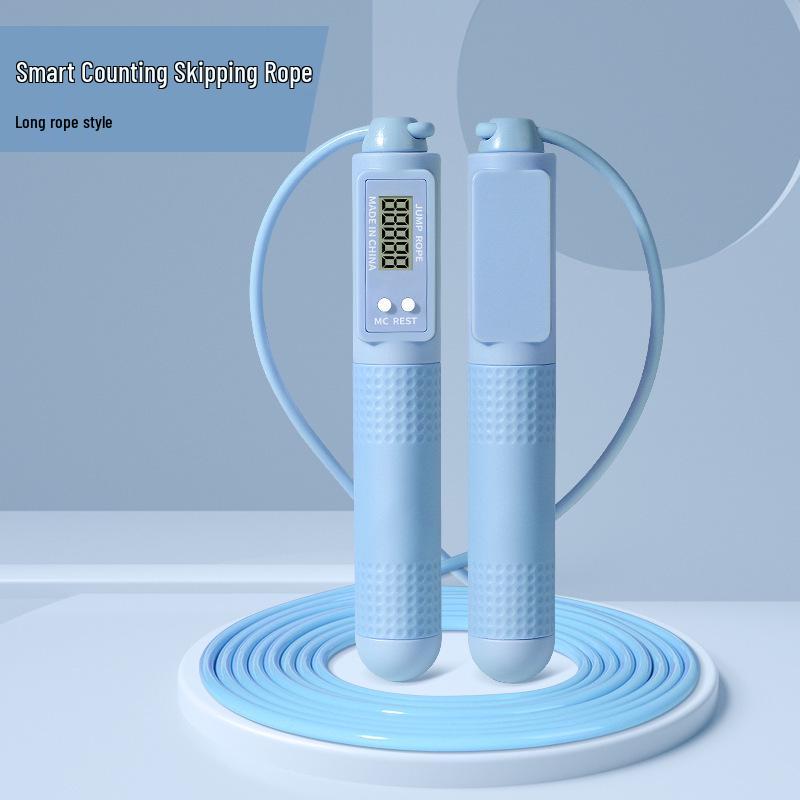 Weighted Cordless Jump Rope with Counting for Professional Aerobic Exercise & Fat Burning