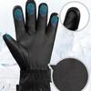 Unisex Windproof Warm Winter Ski Gloves Waterproof Touch-Screen Fleece Non-slip Snowboard Snowmobile Outdoor Hiking Gloves