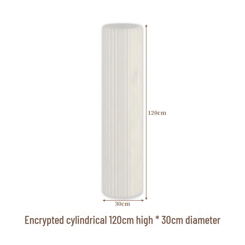 Multi-Layer Folding Exhibition Stand & Wedding Aisle Display Rack with Creative Cylinder Design