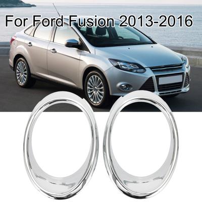 Gorąca Wyprzedaż Pierścień Ozdobny Ramki Lamp Chromowany Przeciwmgielny Do Ford Fusion 2013-16