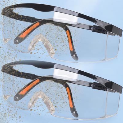 1/2pcs Safety Goggles Eye Glasses for Cycling Working Women Men Clear Eye Sand Prevention Anti-Splash Wind Dust Proof Eyewears
