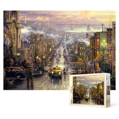 500 Piece Jigsaw Puzzle - Romantic Street San Francisco, Popular Korean Puzzle