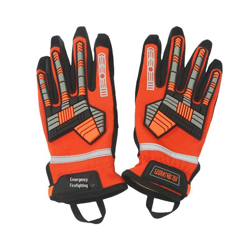 

Brangdy Five-Finger Fire Rescue Gloves One Size