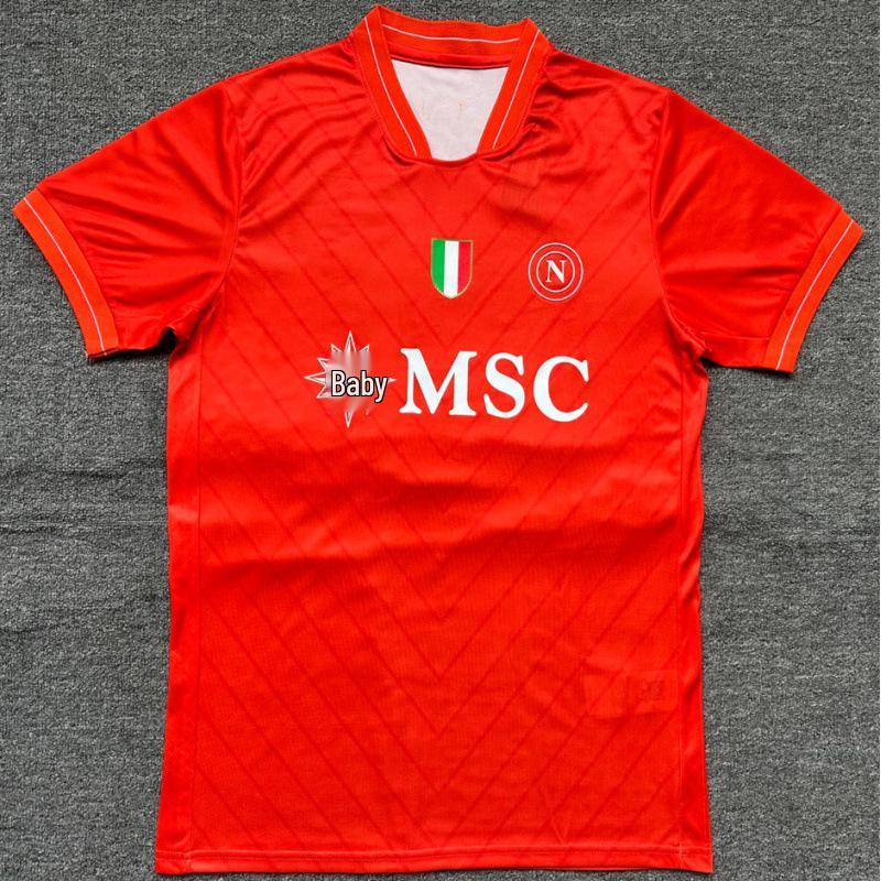 Napels Halloween 25/26 Thaise Editie Champions League Shirt Voetbalshirt