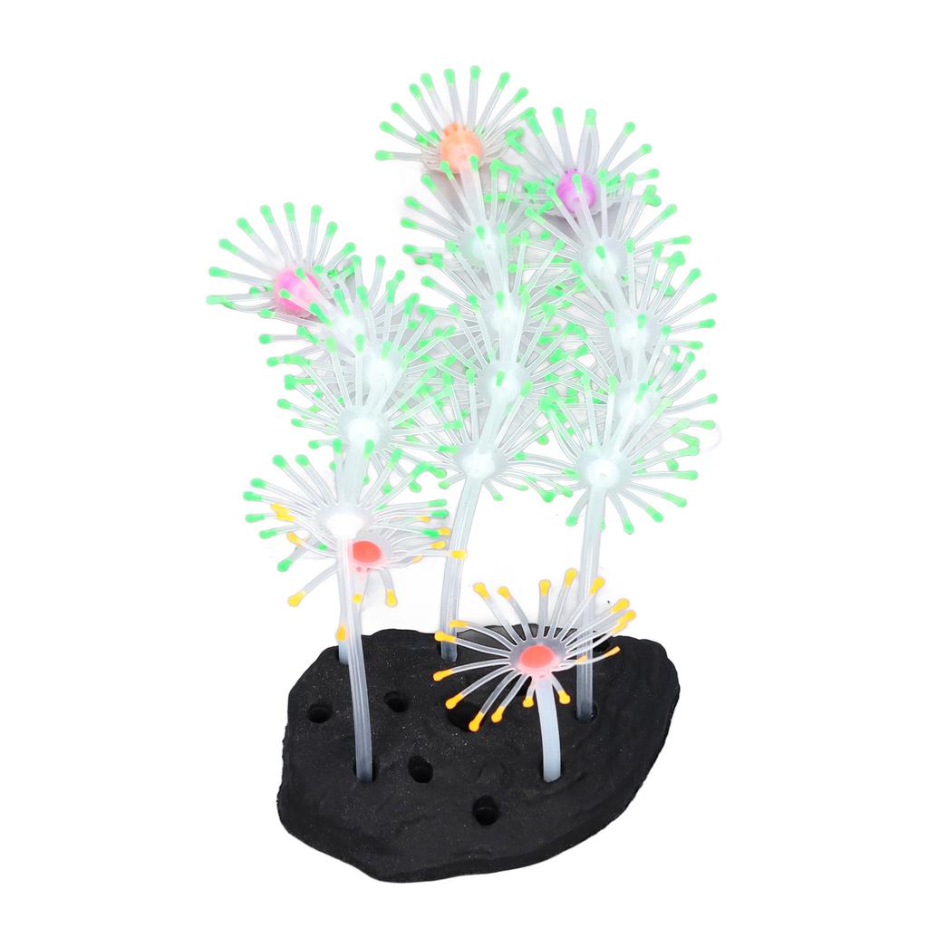 Silikonové Svítící Dekorace do Akvária Simulace Inovativní Terénní Úpravy Svítící Umělý Korál