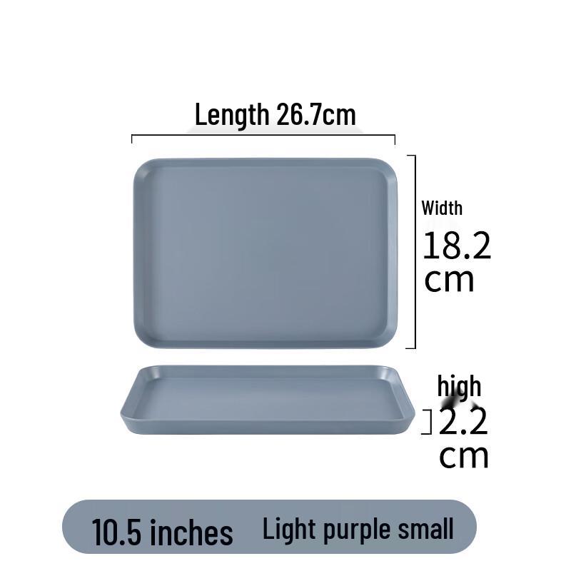 Nordic Style Melamine Serving Tray