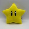 19cm Small Yellow Mario Invincible Star Plush Toy with Tag